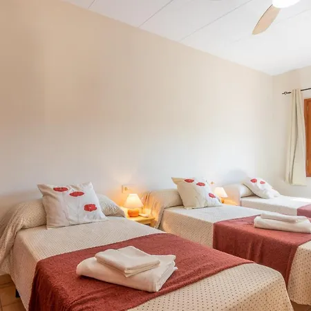 Tatil Evi Mas Mare De La Font 27 Personas *